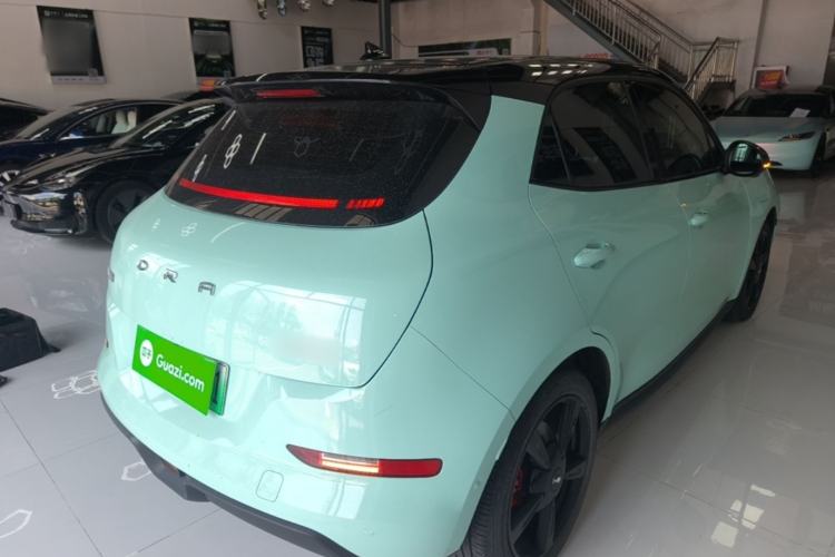 Used ORA Good Cat 2021 500km Long-Range Poseidon Edition Lithium-Ion Battery Rear Right 45 Deg