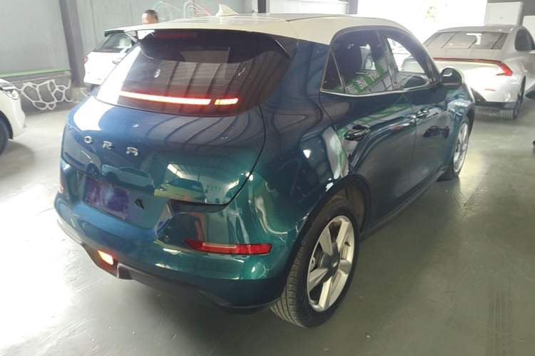 Used ORA Good Cat 2021 400km Standard Range Venus Edition Lithium Iron Phosphate Rear Right 45 Deg