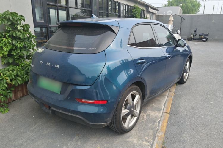 Used ORA Good Cat 2021 500km Long-Range Poseidon Edition Lithium-Ion Battery Rear Right 45 Deg