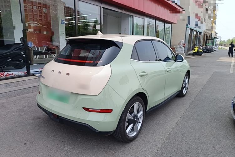 Used ORA Good Cat 2021 400km Standard Range Athena Edition Lithium-Ion Battery Rear Right 45 Deg