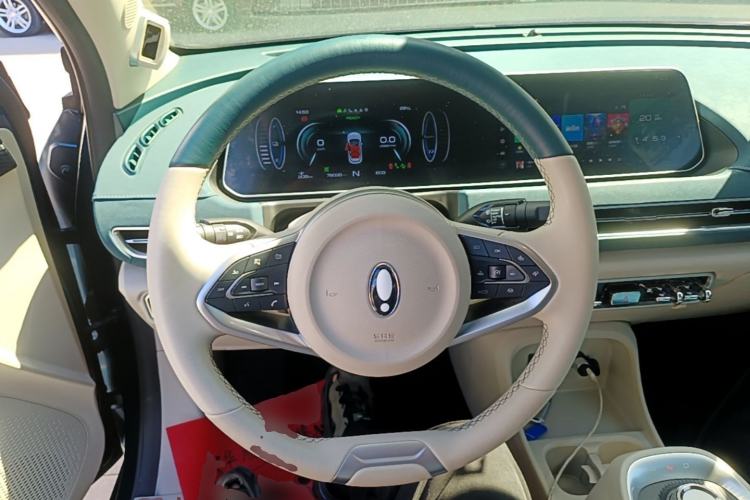 Used ORA Good Cat 2021 400km Standard Range Athena Edition Lithium Iron Phosphate Steering Wheel