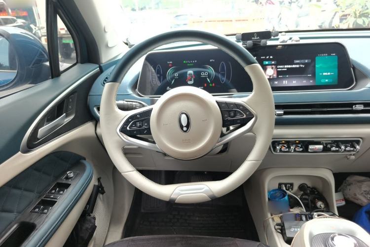Used ORA Good Cat 2021 400km Standard Range Venus Edition Lithium Iron Phosphate Steering Wheel