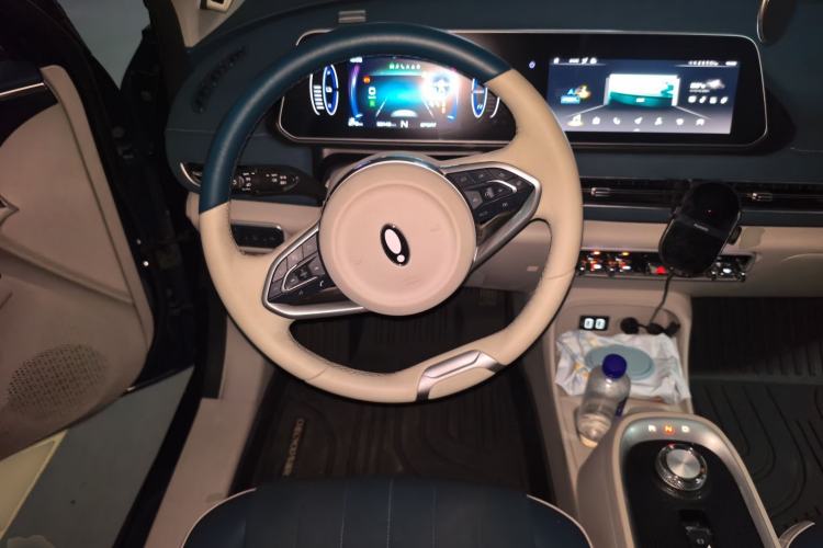 Used ORA Good Cat 2021 500km Long-Range Poseidon Edition Lithium-Ion Battery Steering Wheel