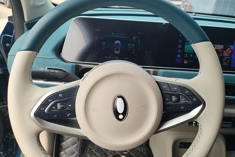 Used ORA Good Cat 2021 400km Standard Range Venus Edition Lithium Iron Phosphate Steering Wheel