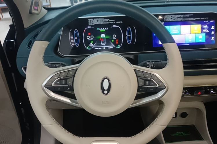 Used ORA Good Cat 2021 400km Standard Range Athena Edition Lithium Iron Phosphate Steering Wheel