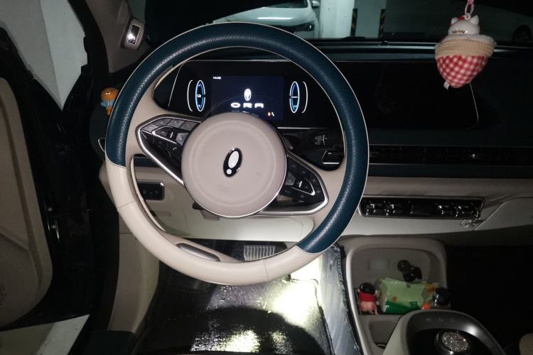 Used ORA Good Cat 2021 500km Long-Range Poseidon Edition Lithium-Ion Battery Steering Wheel