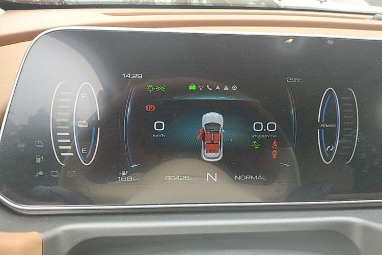 Used ORA Good Cat 2021 400km Standard Range Athena Edition Lithium-Ion Battery Instrument Cluster