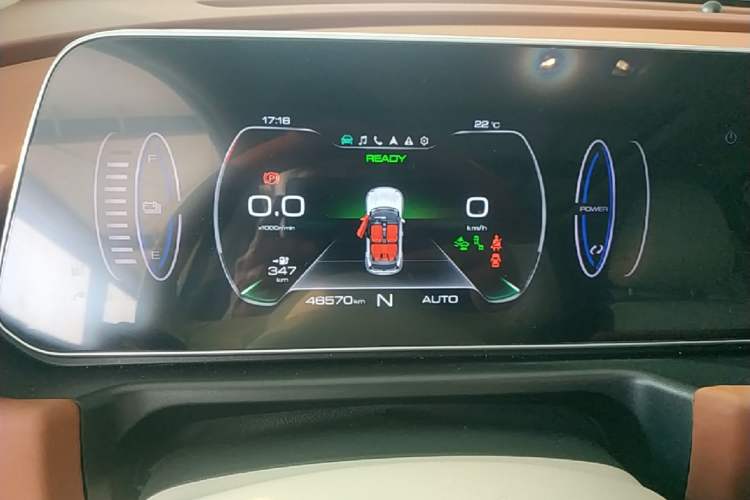 Used ORA Good Cat 2021 400km Standard Range Athena Edition Lithium-Ion Battery Instrument Cluster