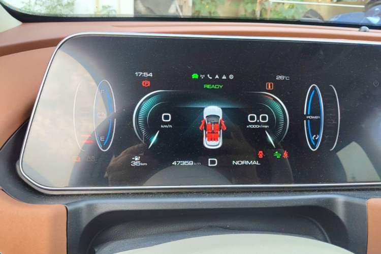 Used ORA Good Cat 2021 400km Standard Range Athena Edition Lithium Iron Phosphate Instrument Cluster