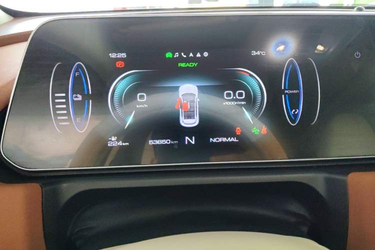 Used ORA Good Cat 2021 400km Standard Range Venus Edition Lithium-Ion Battery Instrument Cluster