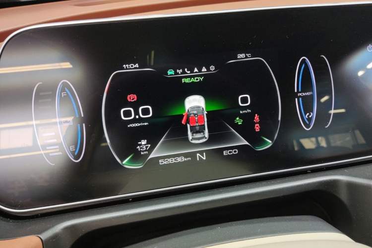 Used ORA Good Cat 2021 400km Standard Range Venus Edition Lithium Iron Phosphate Instrument Cluster