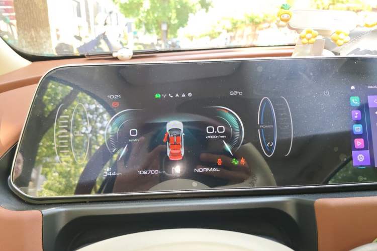 Used ORA Good Cat 2021 400km Standard Range Athena Edition Lithium Iron Phosphate Instrument Cluster