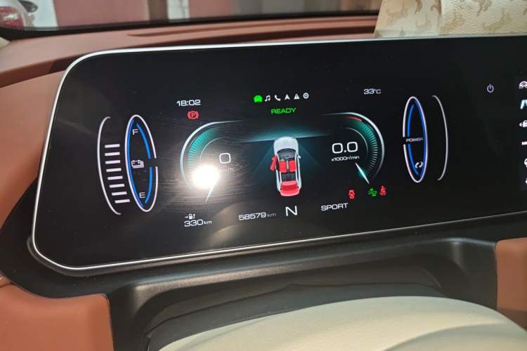 Used ORA Good Cat 2021 400km Standard Range Muse Edition Lithium-Ion Battery Instrument Cluster