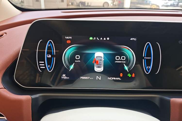 Used ORA Good Cat 2021 400km Standard Range Venus Edition Lithium Iron Phosphate Instrument Cluster