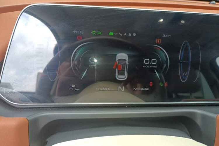 Used ORA Good Cat 2021 400km Standard Range Venus Edition Lithium Iron Phosphate Instrument Cluster