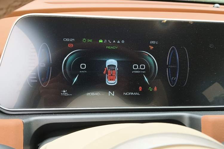 Used ORA Good Cat 2021 400km Standard Range Athena Edition Lithium Iron Phosphate Instrument Cluster