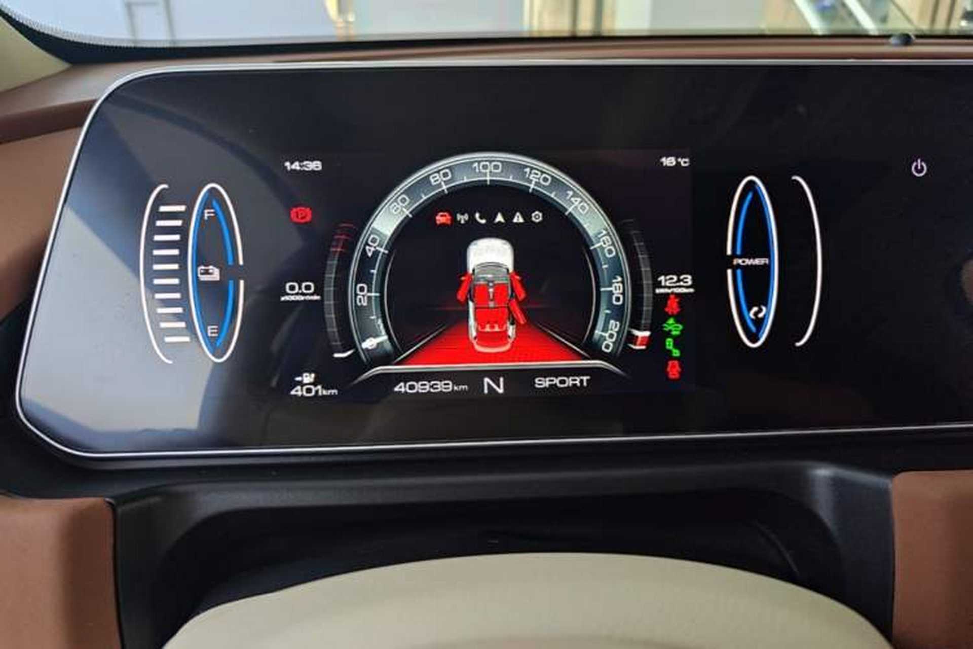 Used ORA Good Cat 2021 400km Standard Range Athena Edition Lithium-Ion Battery Instrument Cluster