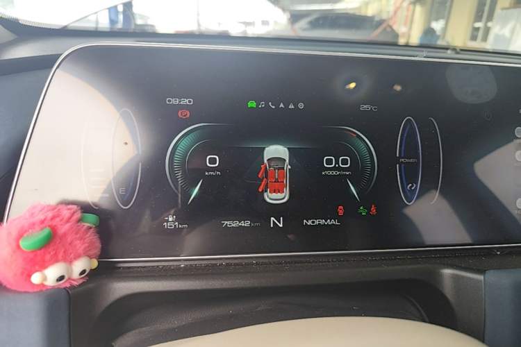 Used ORA Good Cat 2021 400km Standard Range Athena Edition Lithium Iron Phosphate Instrument Cluster