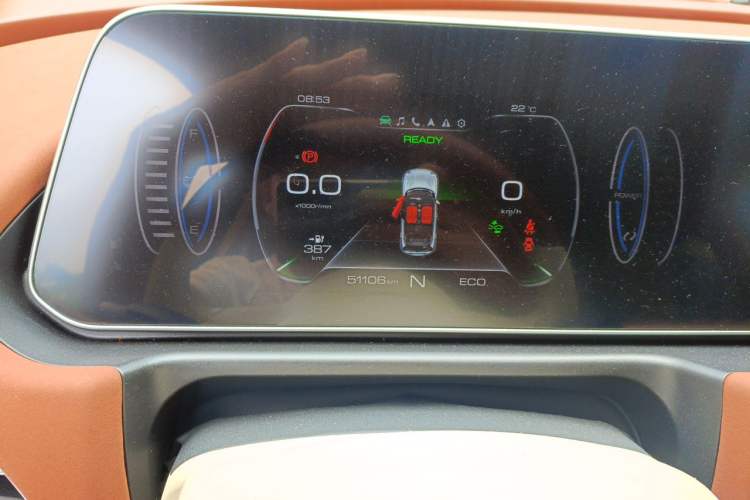 Used ORA Good Cat 2021 400km Standard Range Venus Edition Lithium Iron Phosphate Instrument Cluster
