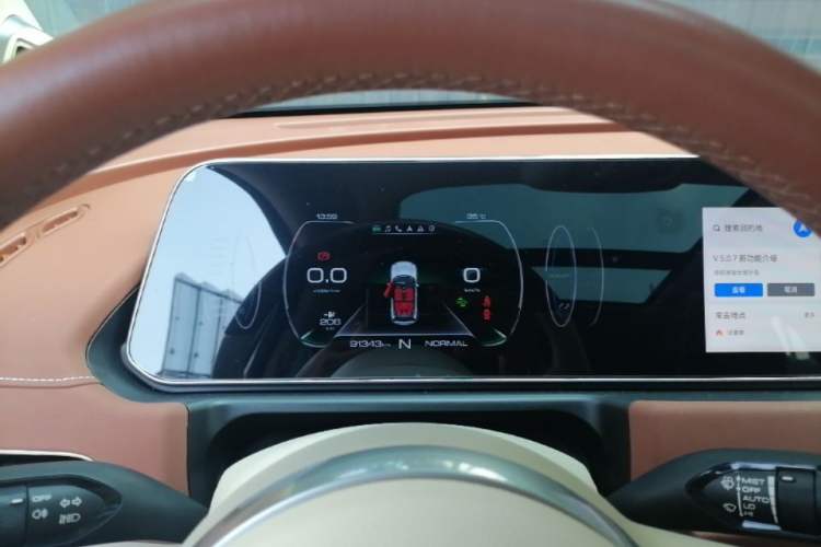 Used ORA Good Cat 2021 400km Standard Range Venus Edition Lithium-Ion Battery Instrument Cluster