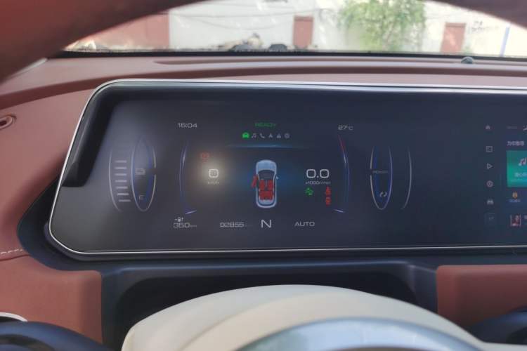 Used ORA Good Cat 2021 500km Long-Range Poseidon Edition Lithium-Ion Battery Instrument Cluster