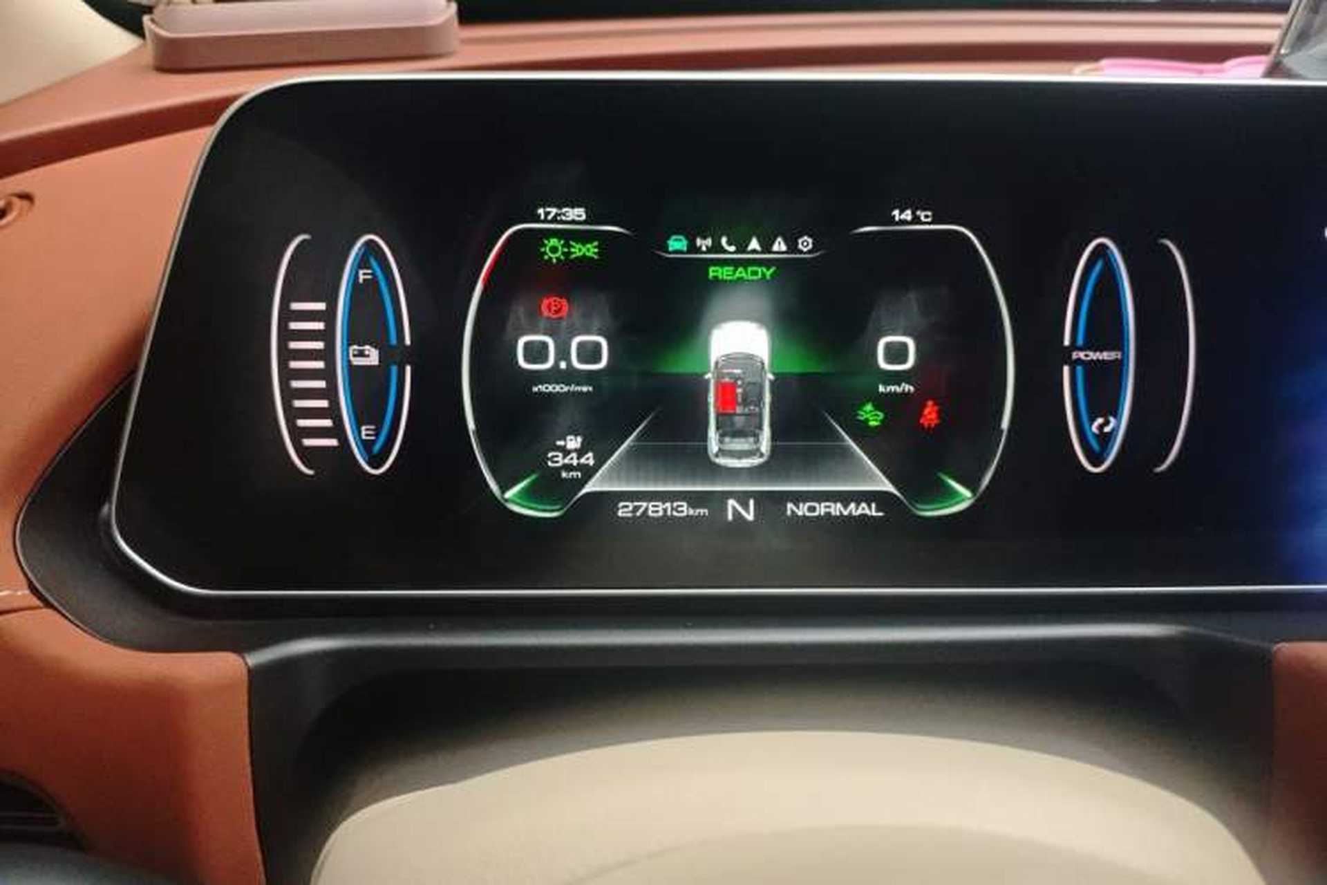 Used ORA Good Cat 2021 400km Standard Range Athena Edition Lithium Iron Phosphate Instrument Cluster