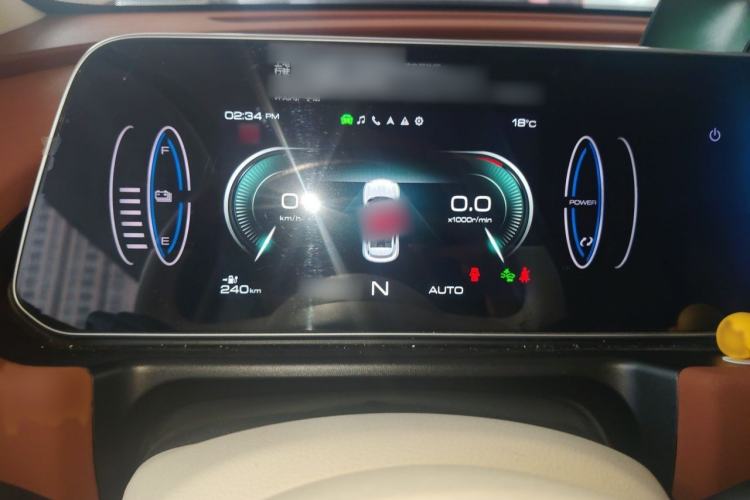 Used ORA Good Cat 2021 400km Standard Range Venus Edition Lithium-Ion Battery Instrument Cluster