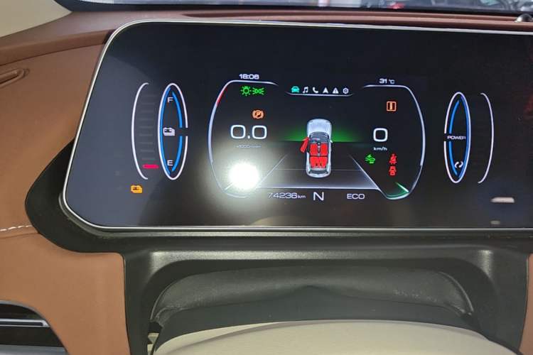 Used ORA Good Cat 2021 400km Standard Range Business Edition Lithium-Ion Battery Instrument Cluster