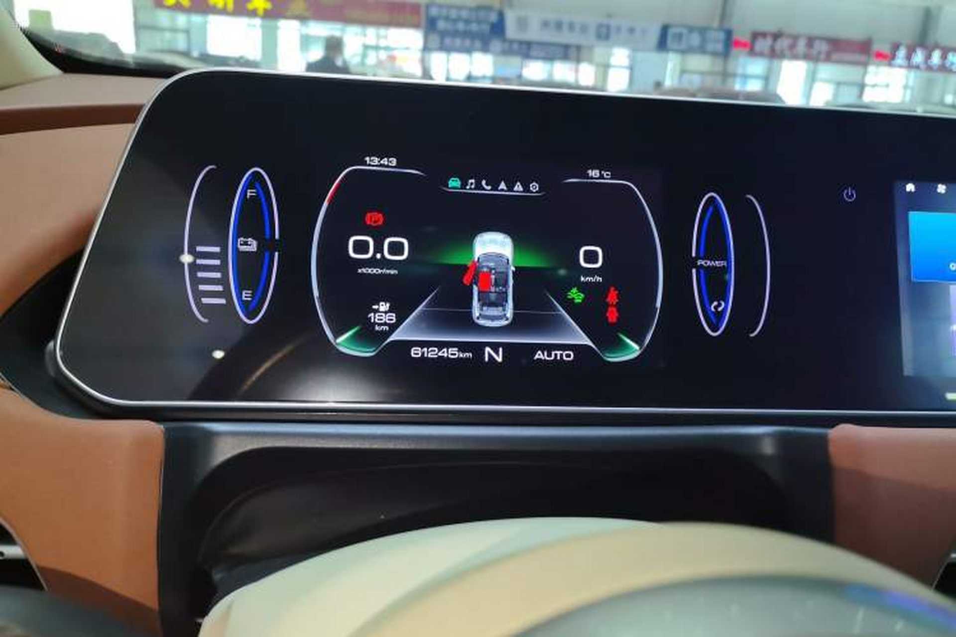 Used ORA Good Cat 2021 400km Standard Range Venus Edition Lithium Iron Phosphate Instrument Cluster