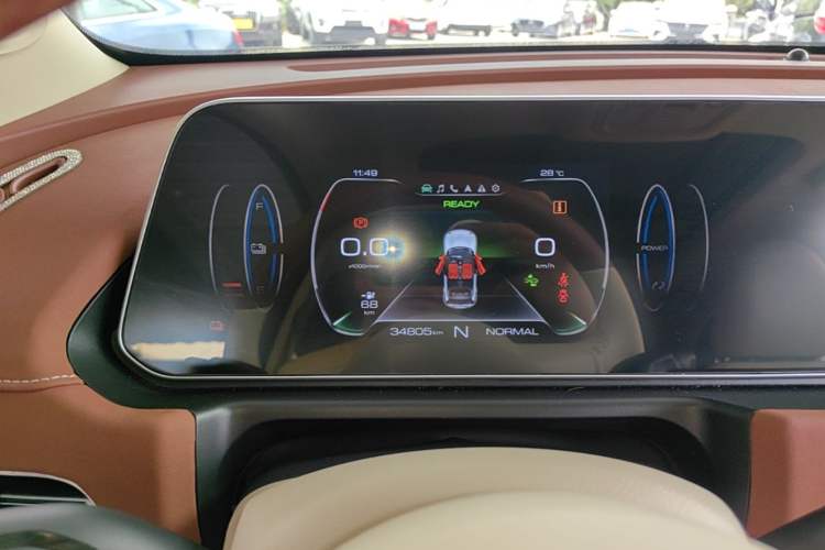 Used ORA Good Cat 2021 400km Standard Range Venus Edition Lithium Iron Phosphate Instrument Cluster