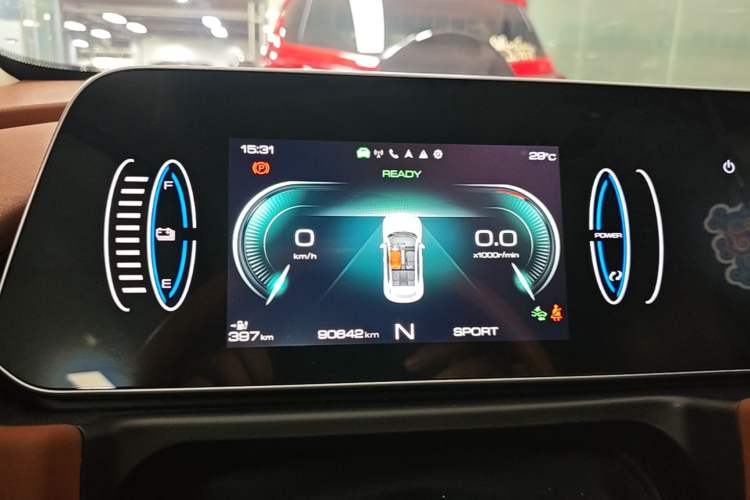 Used ORA Good Cat 2021 400km Standard Range Athena Edition Lithium-Ion Battery Instrument Cluster
