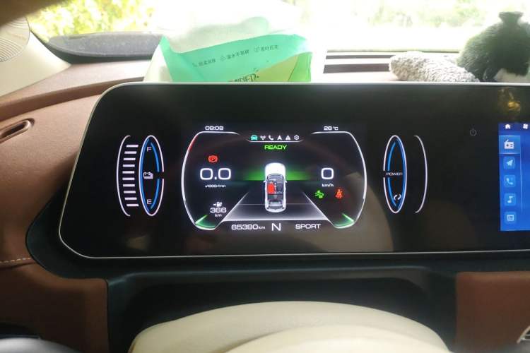 Used ORA Good Cat 2021 400km Standard Range Athena Edition Lithium-Ion Battery Instrument Cluster