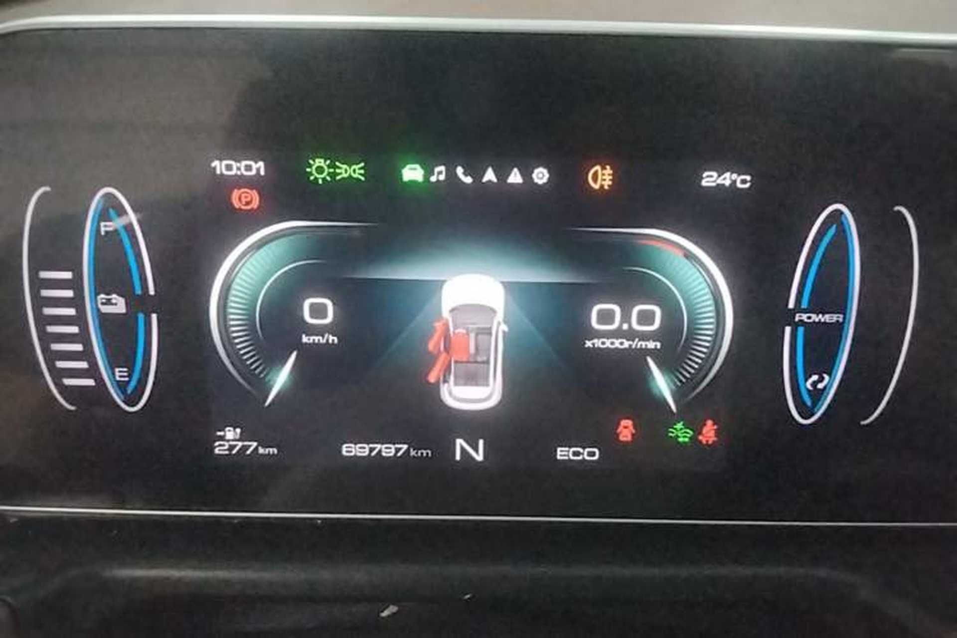 Used ORA Good Cat 2021 400km Standard Range Venus Edition Lithium-Ion Battery Instrument Cluster
