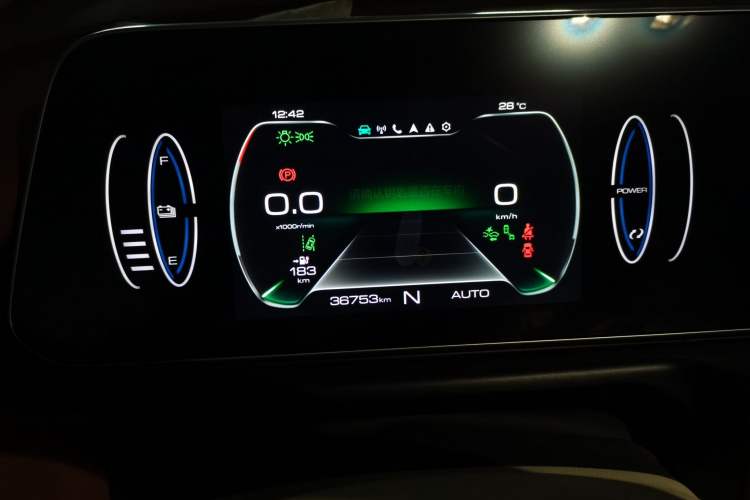 Used ORA Good Cat 2021 500km Long-Range Poseidon Edition Lithium-Ion Battery Instrument Cluster