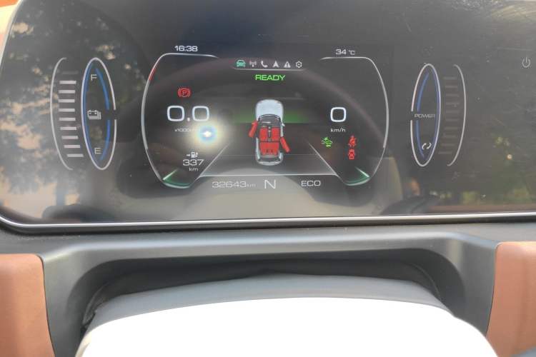 Used ORA Good Cat 2021 400km Standard Range Athena Edition Lithium Iron Phosphate Instrument Cluster
