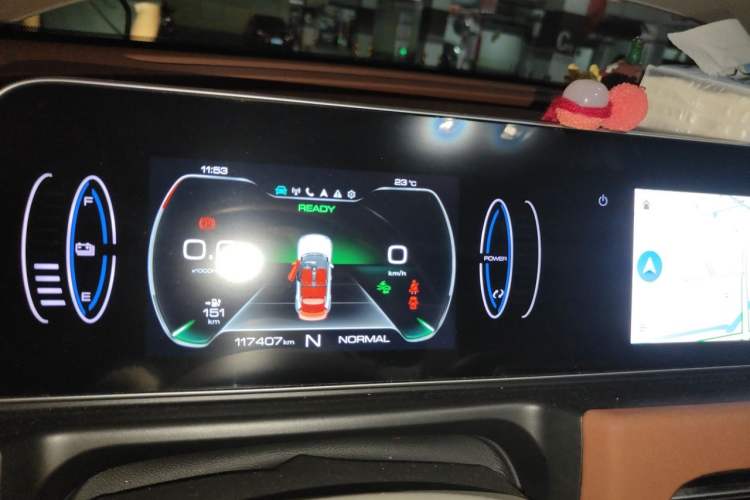 Used ORA Good Cat 2021 400km Standard Range Athena Edition Lithium-Ion Battery Instrument Cluster