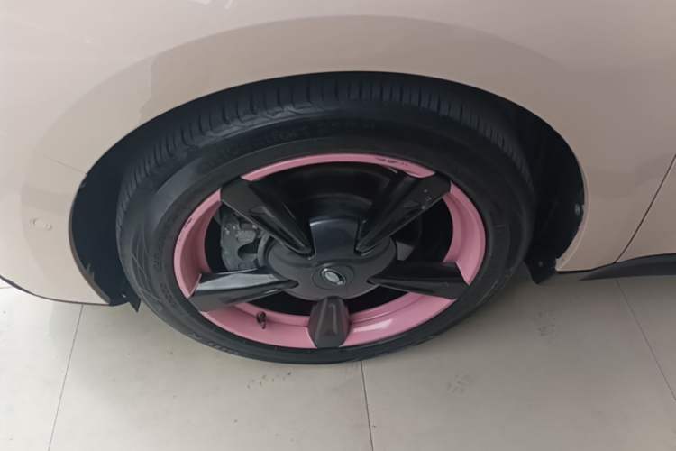 Used ORA Good Cat 2021 400km Standard Range Athena Edition Lithium Iron Phosphate Left Front Wheel Hub