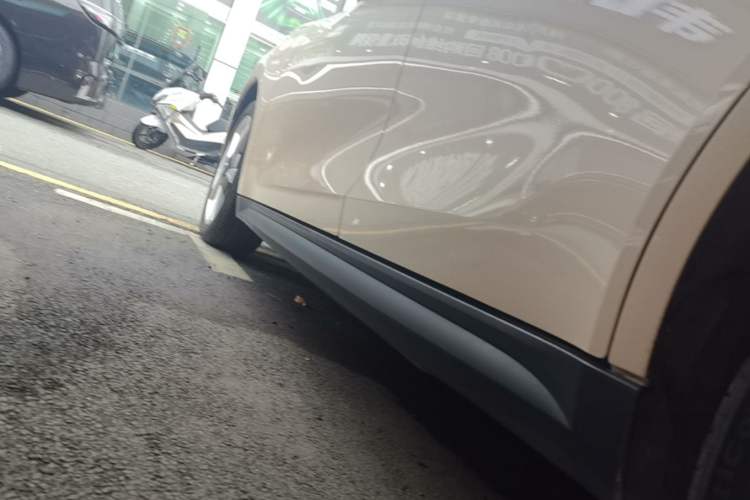 Used ORA Good Cat 2021 400km Standard Range Athena Edition Lithium Iron Phosphate Left Side Sill