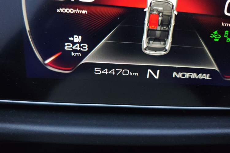 Used ORA Good Cat 2021 400km Standard Range Athena Edition Lithium-Ion Battery Odometer Close Up
