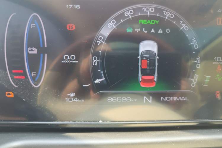 Used ORA Good Cat 2021 400km Standard Range Venus Edition Lithium-Ion Battery Odometer Close Up