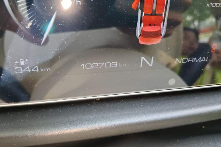 Used ORA Good Cat 2021 400km Standard Range Athena Edition Lithium Iron Phosphate Odometer Close Up