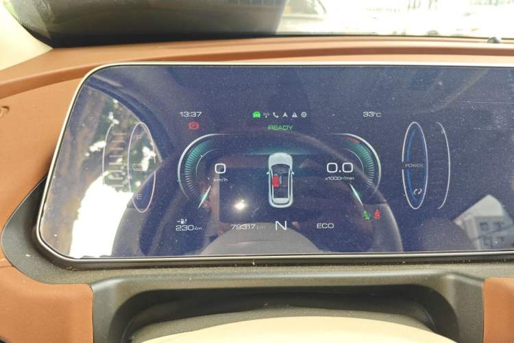 Used ORA Good Cat 2021 400km Standard Range Venus Edition Lithium-Ion Battery Odometer Close Up