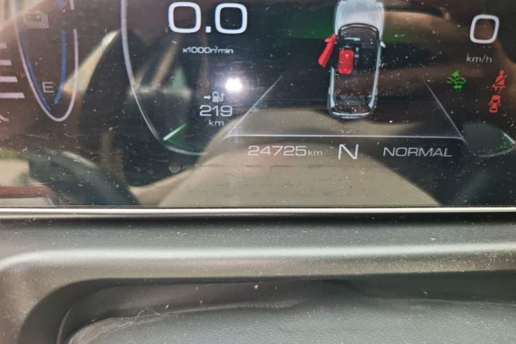Used ORA Good Cat 2021 400km Standard Range Venus Edition Lithium Iron Phosphate Odometer Close Up