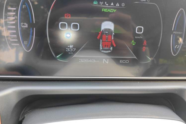 Used ORA Good Cat 2021 400km Standard Range Athena Edition Lithium Iron Phosphate Odometer Close Up
