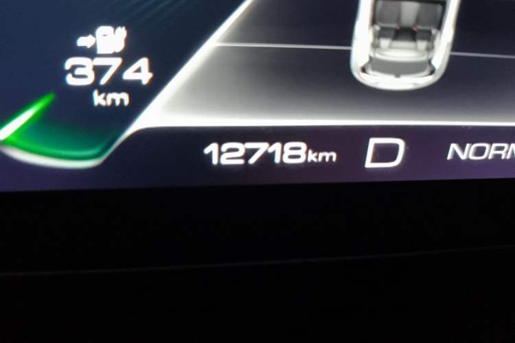 Used ORA Good Cat 2021 400km Standard Range Athena Edition Lithium Iron Phosphate Odometer Close Up