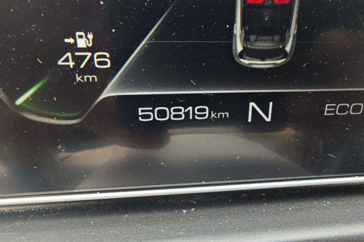 Used ORA Good Cat 2021 500km Long-Range Apollo Edition Ternary Lithium Odometer Close Up
