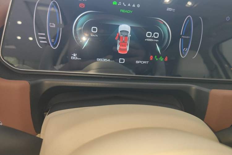 Used ORA Good Cat 2021 400km Standard Range Athena Edition Lithium Iron Phosphate Odometer Close Up