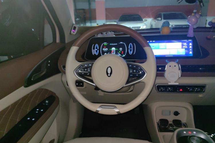 Used ORA Good Cat 2021 400km Standard Range Athena Edition Lithium Iron Phosphate Steering Wheel