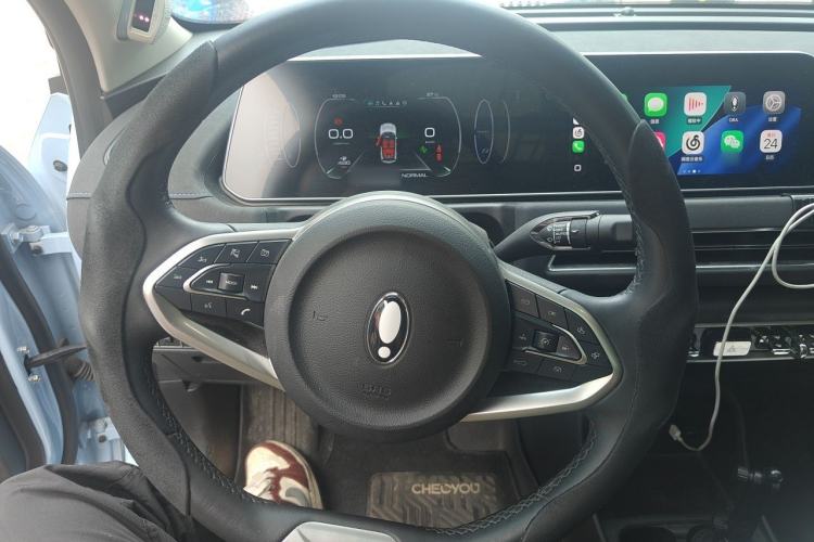 Used ORA Good Cat 2021 500km Long-Range Poseidon Edition Lithium-Ion Battery Steering Wheel