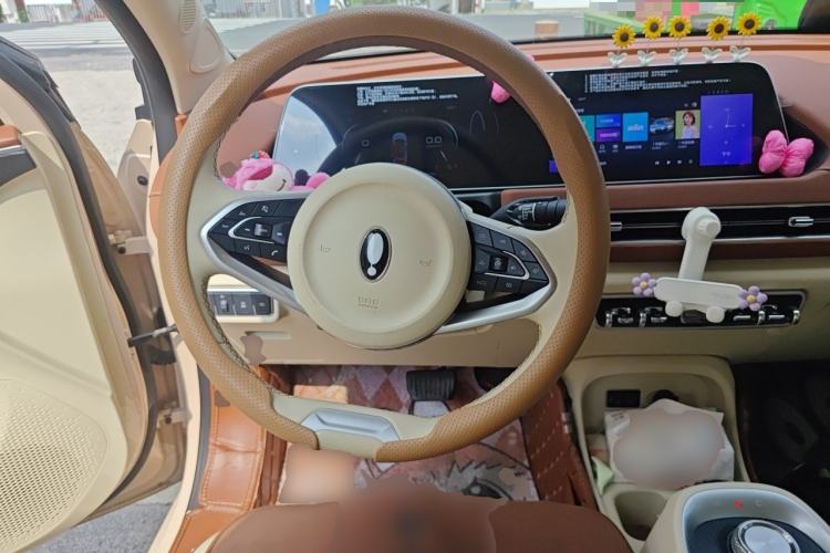 Used ORA Good Cat 2021 400km Standard Range Venus Edition Lithium Iron Phosphate Steering Wheel